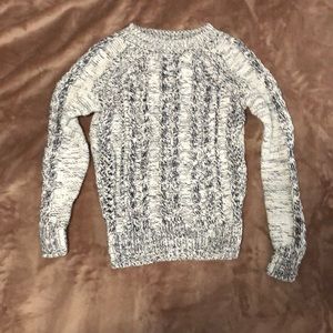 Blue marled Knit Sweater